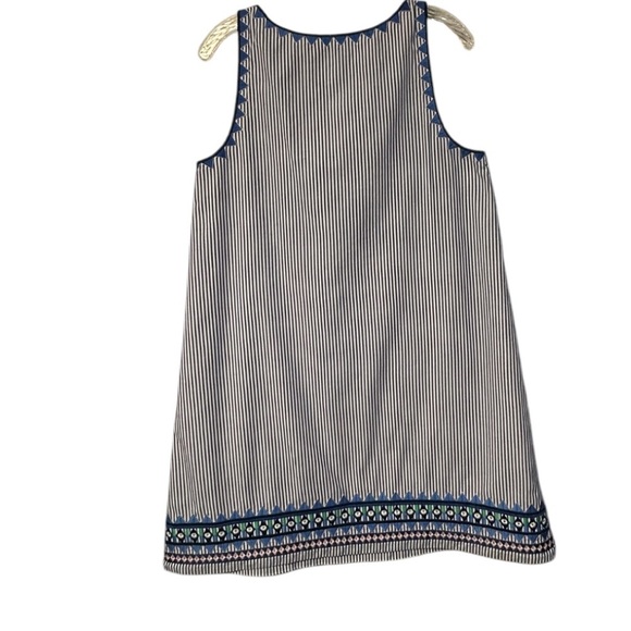 Vineyard Vines cotton Blue and White Striped Sleeveless Dress - Picture 6 of 9